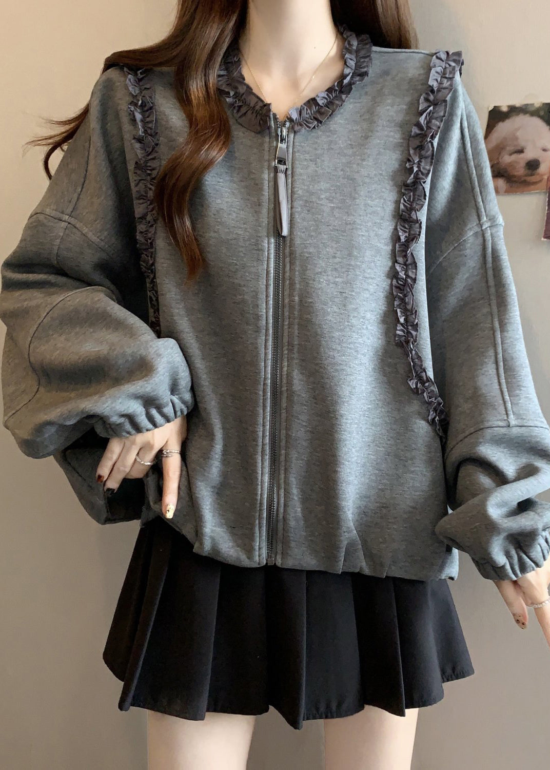 A Vintage Style Coat with Delicate Timeless Details