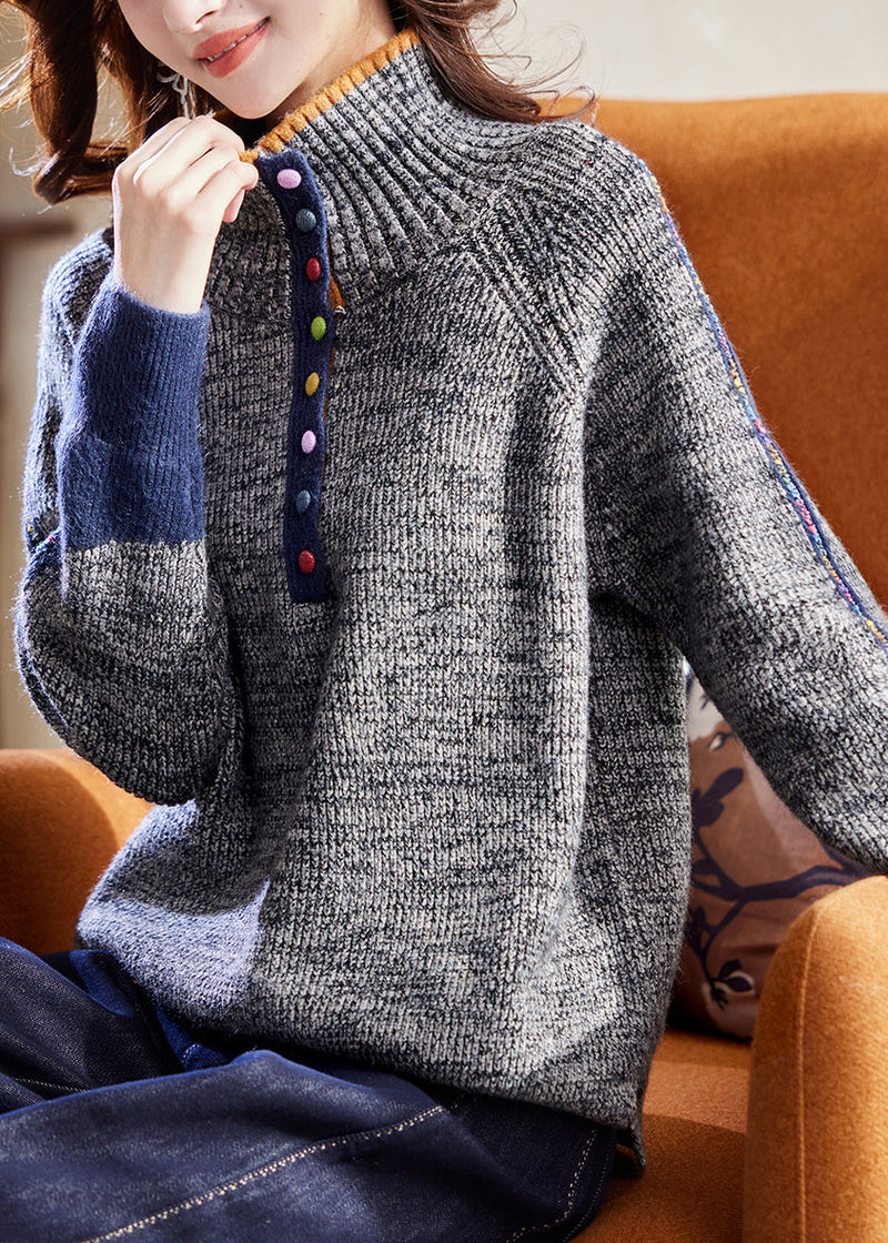 Beautifully Finished Sweater in a Timeless Design