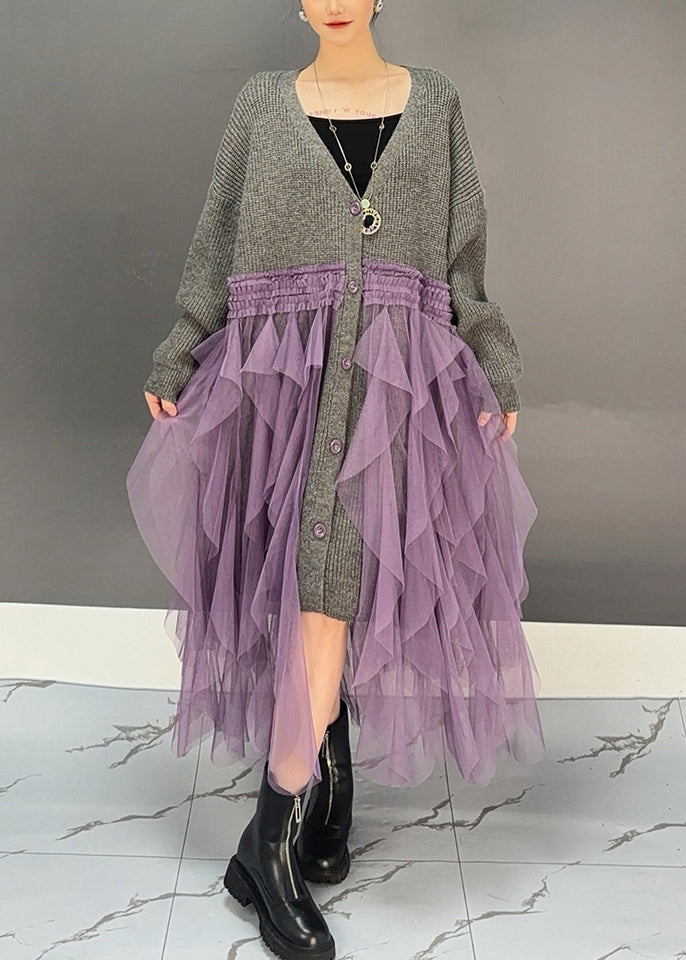 Well Tailored Cardigan with a Graceful Silhouette