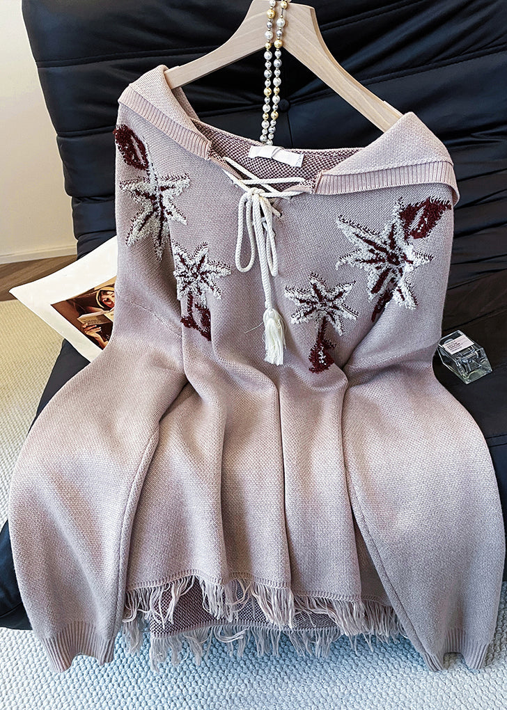 A Vintage Style Sweater with Delicate Timeless Details