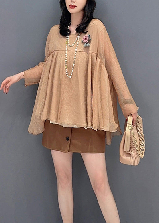A Vintage Style Top with Delicate Timeless Details