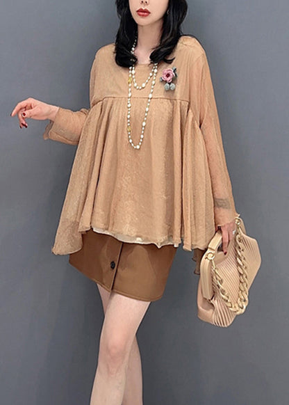 A Vintage Style Top with Delicate Timeless Details