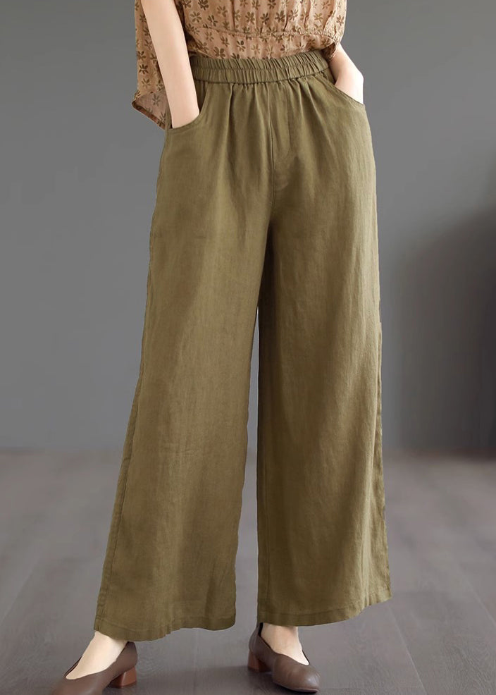 A Vintage Style Pants with Delicate Timeless Details