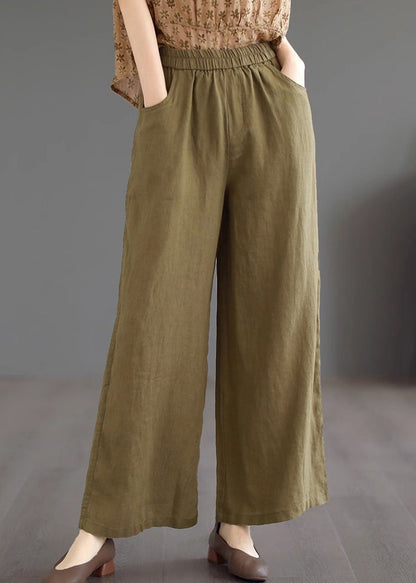 A Vintage Style Pants with Delicate Timeless Details