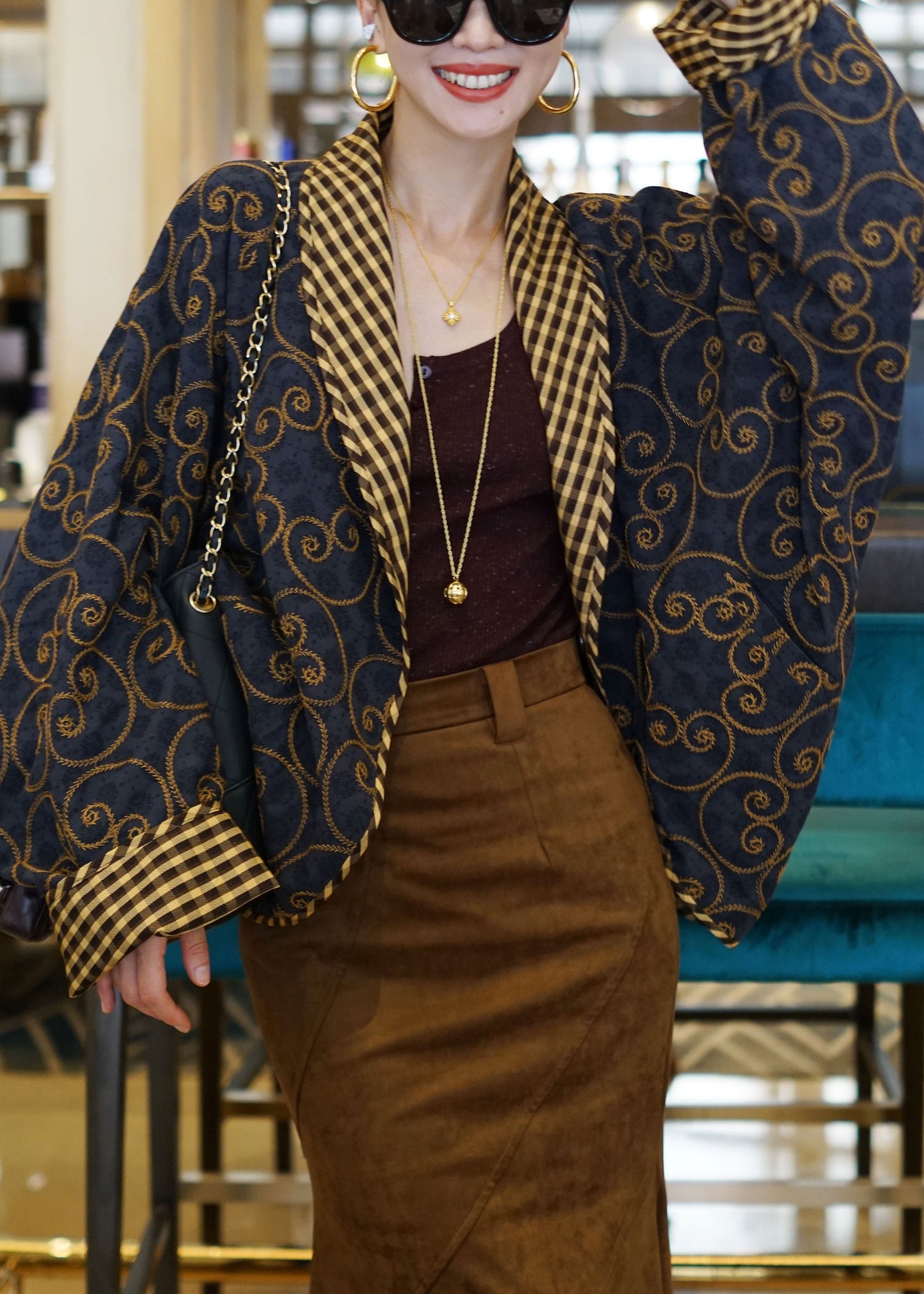 A Vintage Style Cardigan with Delicate Timeless Details