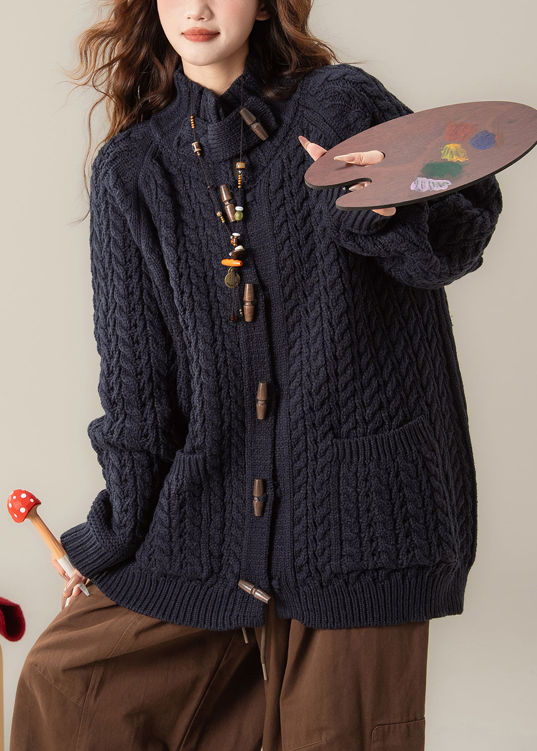 A Vintage Style Coat with Delicate Timeless Details