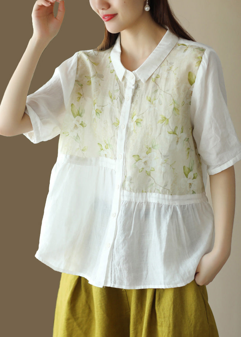 Vintage Inspired Blouse with a Contemporary Edge