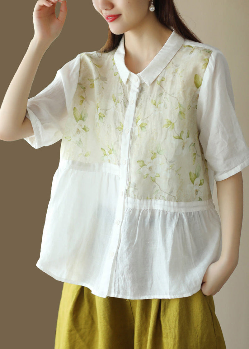 Vintage Inspired Blouse with a Contemporary Edge