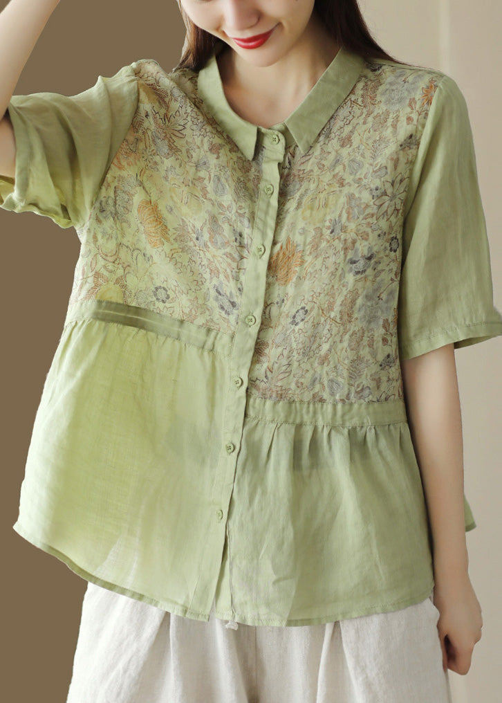Vintage Inspired Blouse with a Contemporary Edge