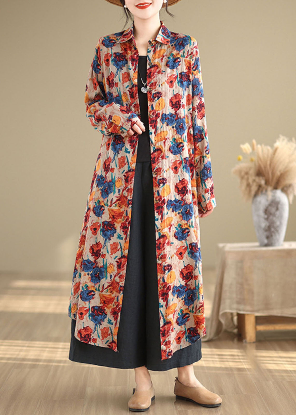 Well Tailored Cardigan with a Graceful Silhouette