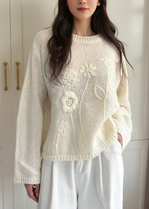 Vintage Inspired Sweater with a Contemporary Edge