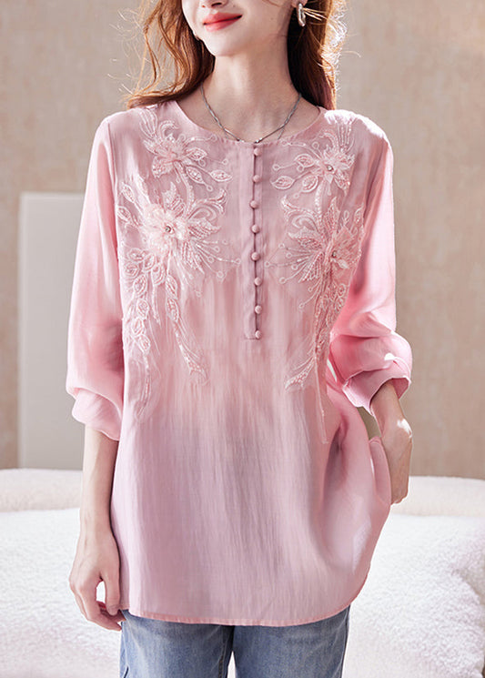 A Vintage Style Shirt with Delicate Timeless Details