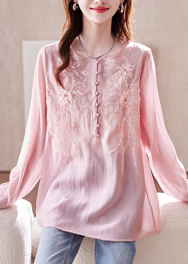 A Vintage Style Shirt with Delicate Timeless Details