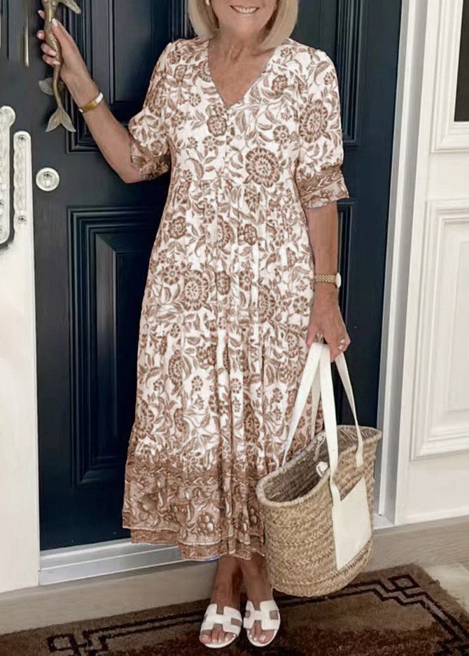 A Vintage Style Dress with Delicate Timeless Details