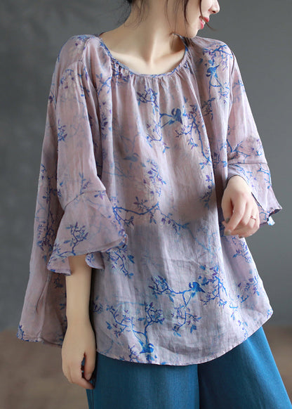 Vintage Inspired Blouse with a Contemporary Edge