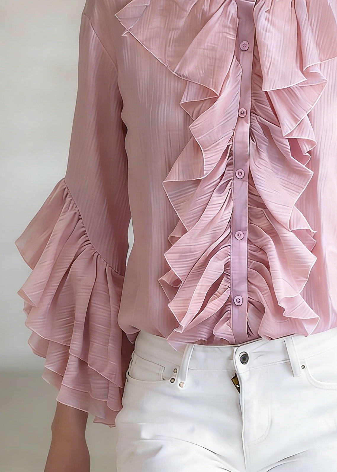 Well Tailored Shirt with a Graceful Silhouette