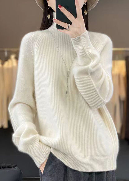 A Vintage Style Sweater with Delicate Timeless Details