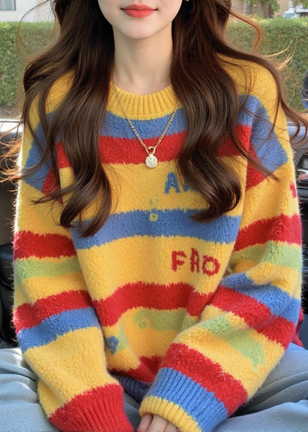 A Vintage Style Sweater with Delicate Timeless Details