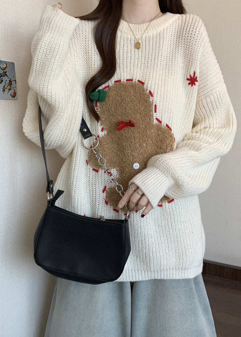 Classic Vintage Sweater with a Flattering Fit