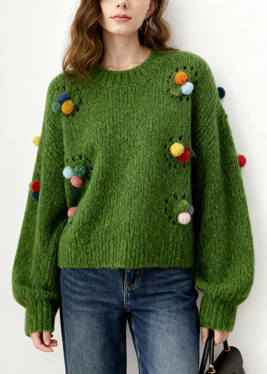 A Vintage Style Pullover with Delicate Timeless Details