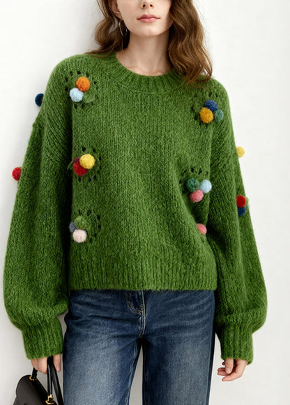 A Vintage Style Pullover with Delicate Timeless Details