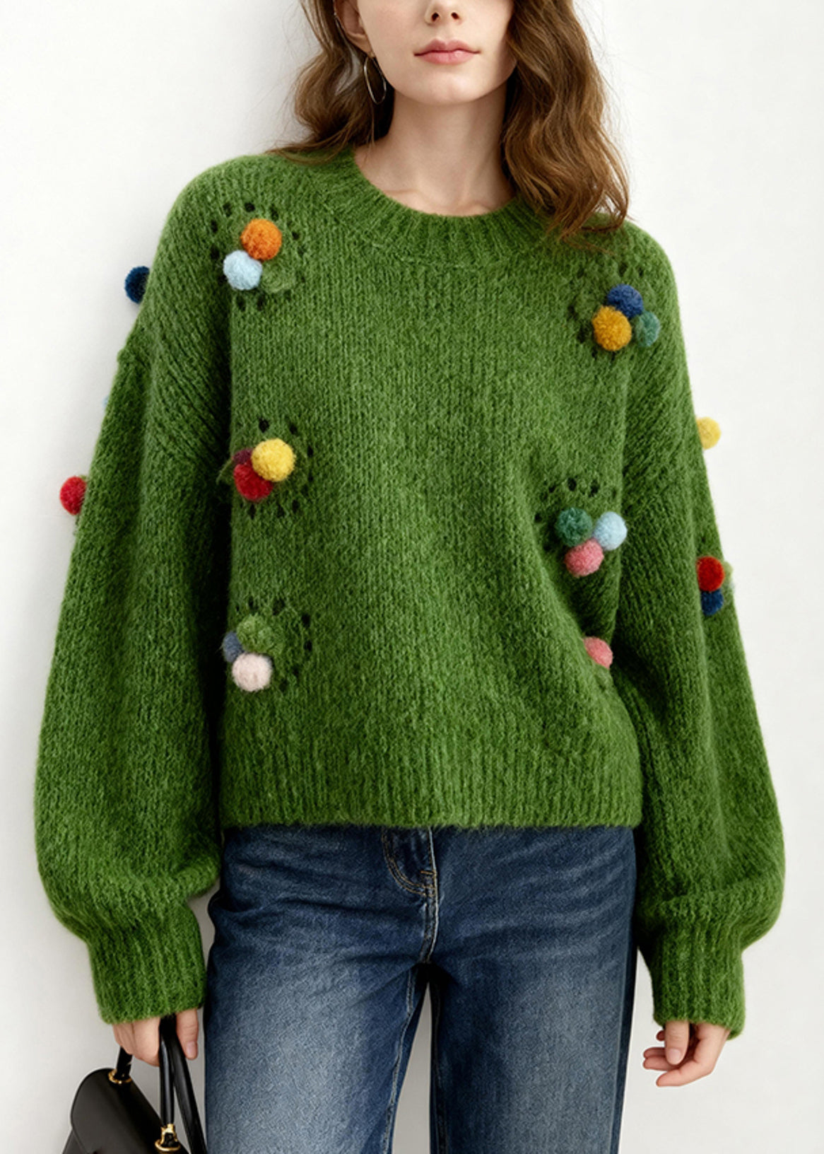 A Vintage Style Pullover with Delicate Timeless Details