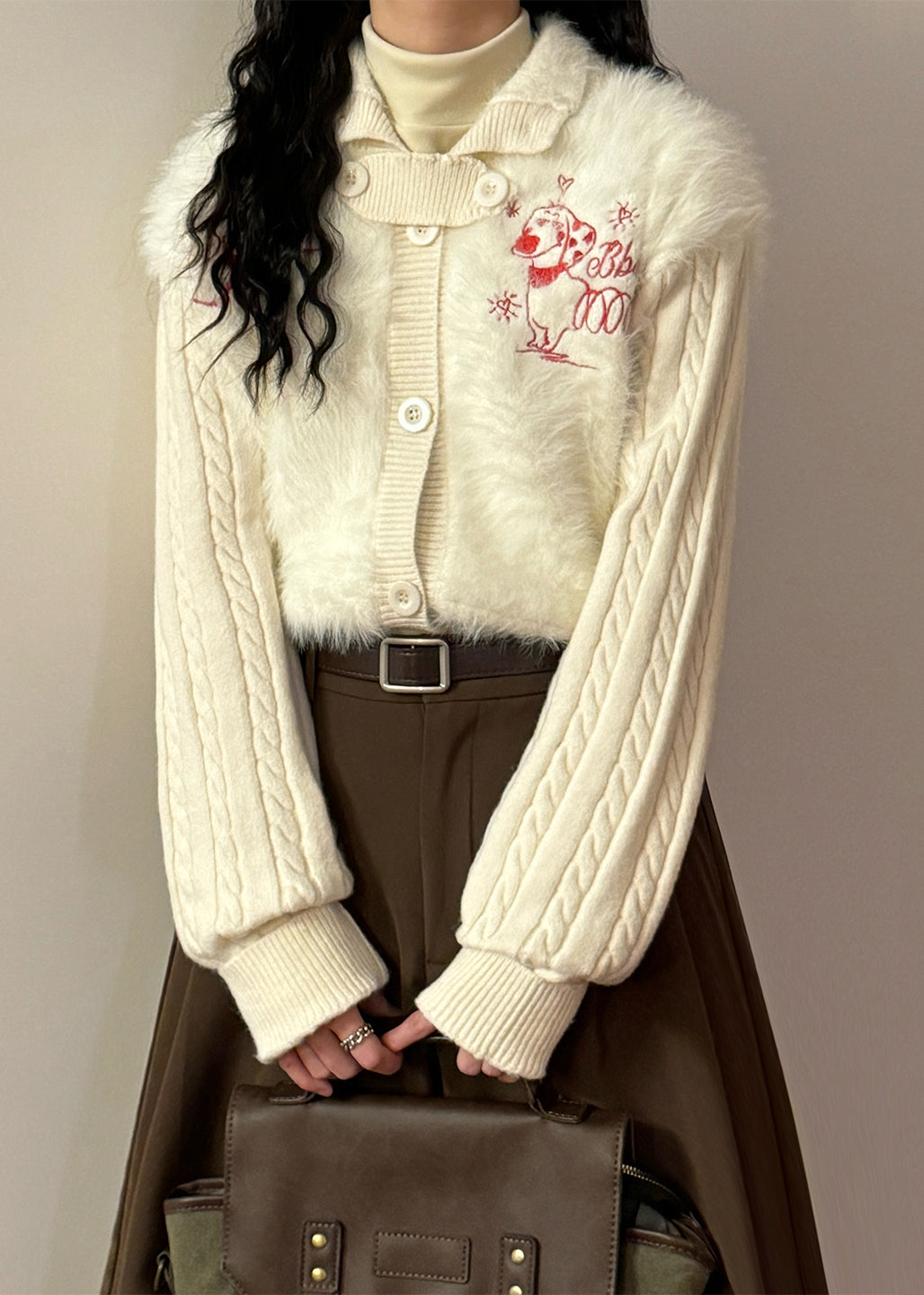 A Vintage Style Coat with Delicate Timeless Details