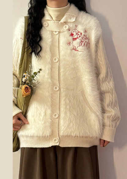 A Vintage Style Coat with Delicate Timeless Details