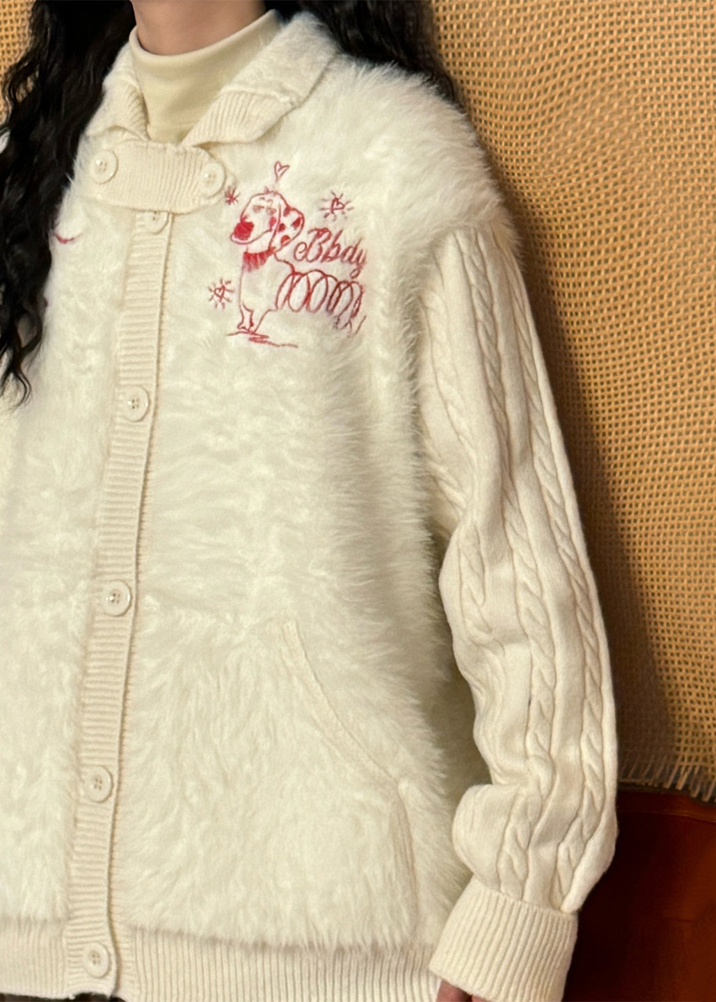A Vintage Style Coat with Delicate Timeless Details
