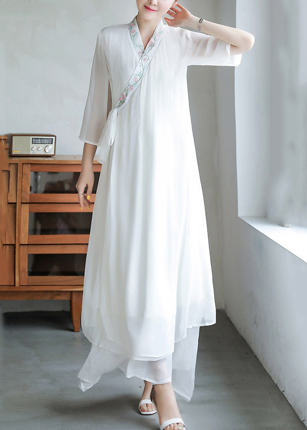 A Vintage Style Dress with Delicate Timeless Details