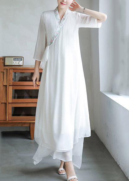 A Vintage Style Dress with Delicate Timeless Details