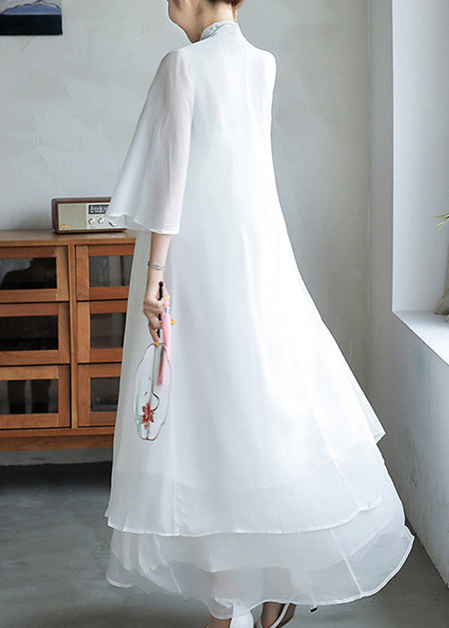 A Vintage Style Dress with Delicate Timeless Details