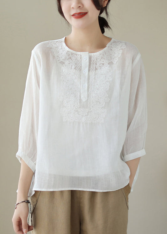 Beautifully Balanced Blouse with Timeless Character