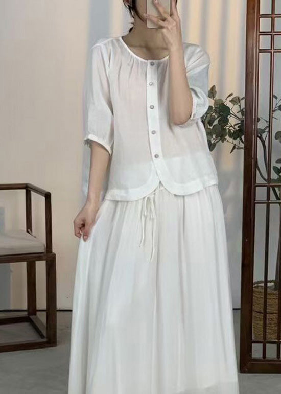Well Tailored Shirt with a Graceful Silhouette
