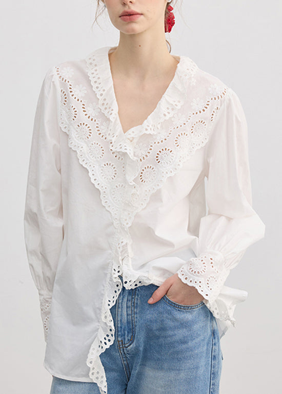 A Vintage Style Top with Delicate Timeless Details