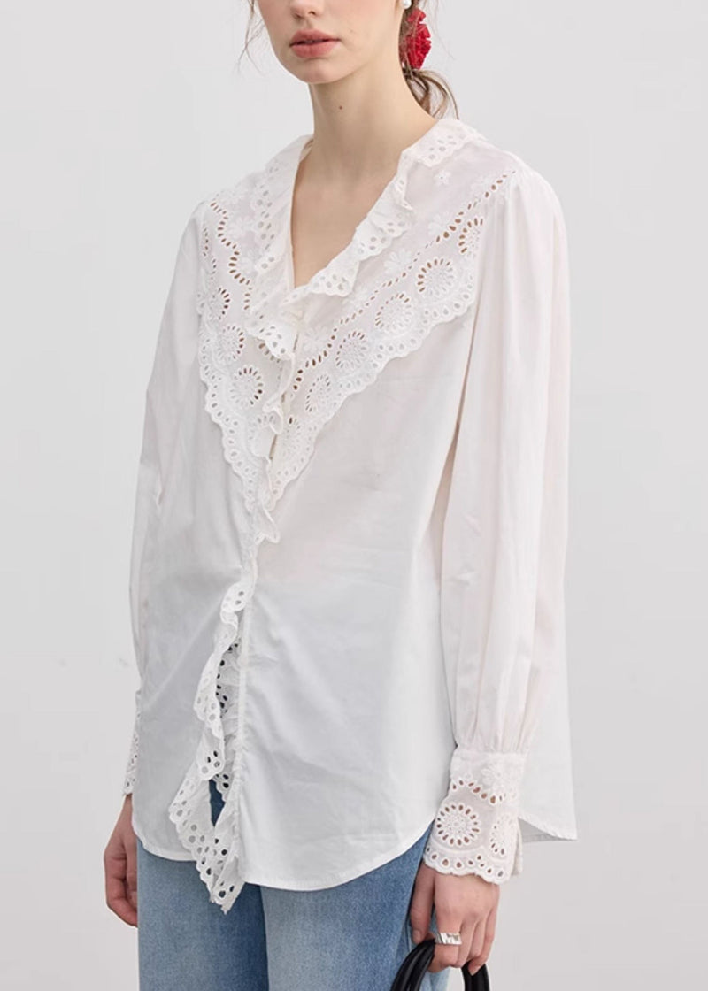 A Vintage Style Top with Delicate Timeless Details