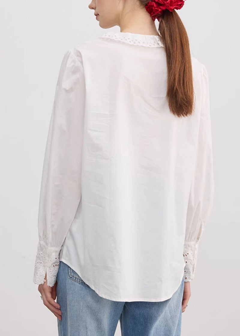 A Vintage Style Top with Delicate Timeless Details