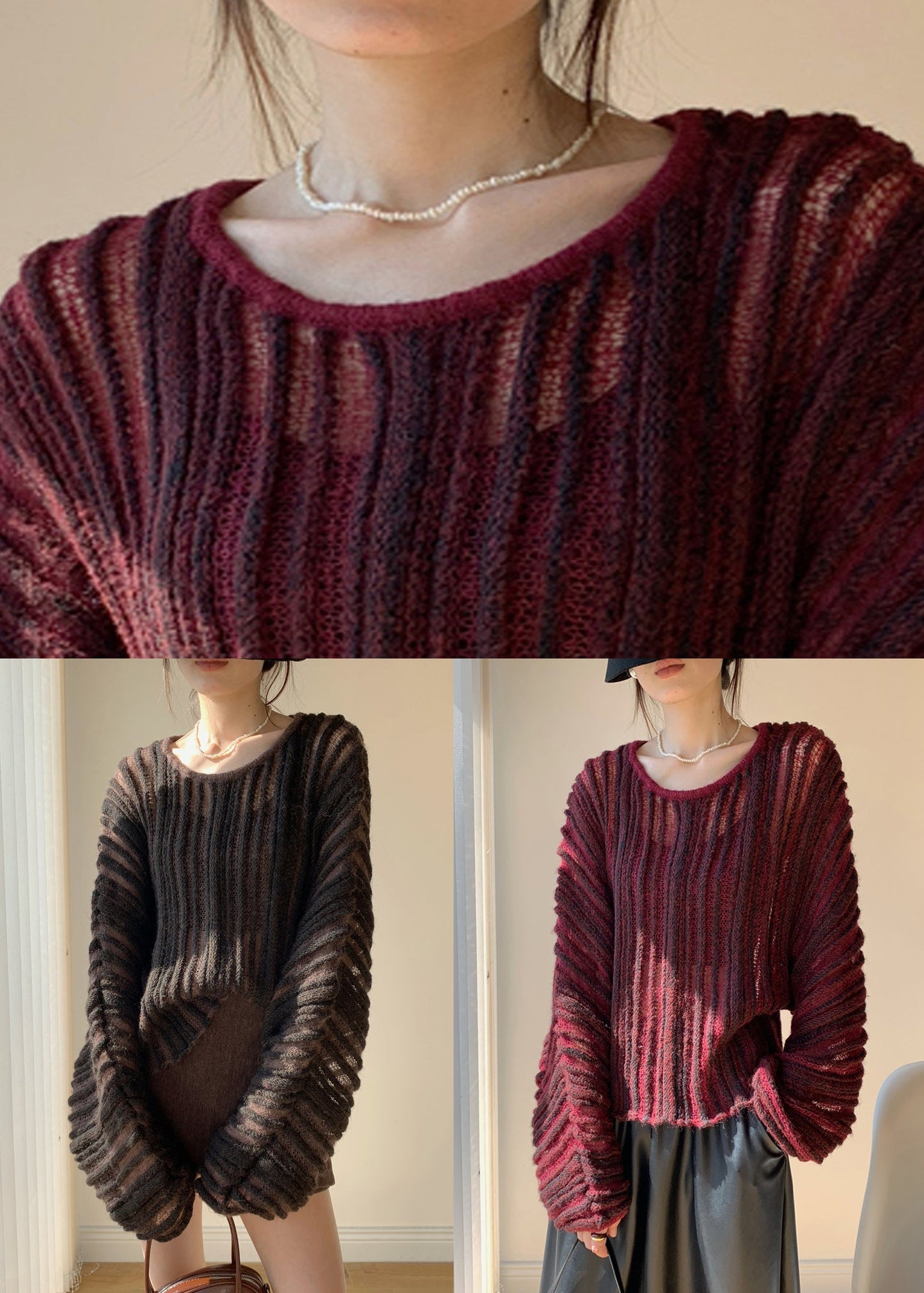 Beautifully Finished Sweater in a Timeless Design