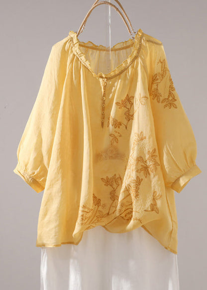 A Vintage Style Shirt with Delicate Timeless Details
