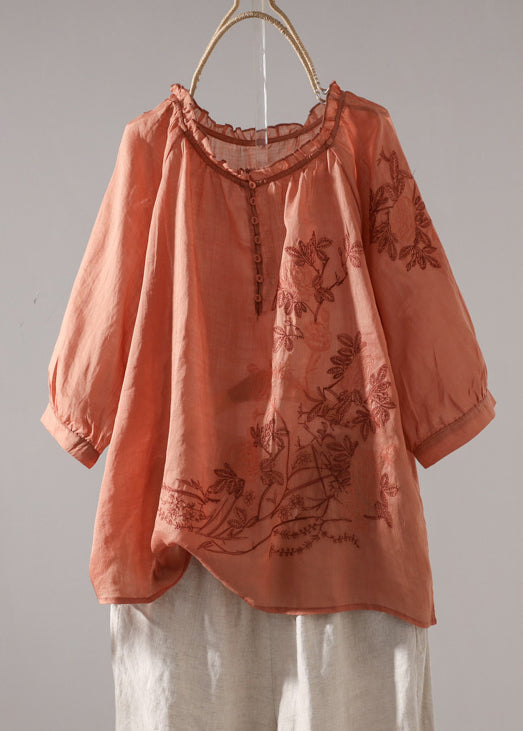A Vintage Style Shirt with Delicate Timeless Details