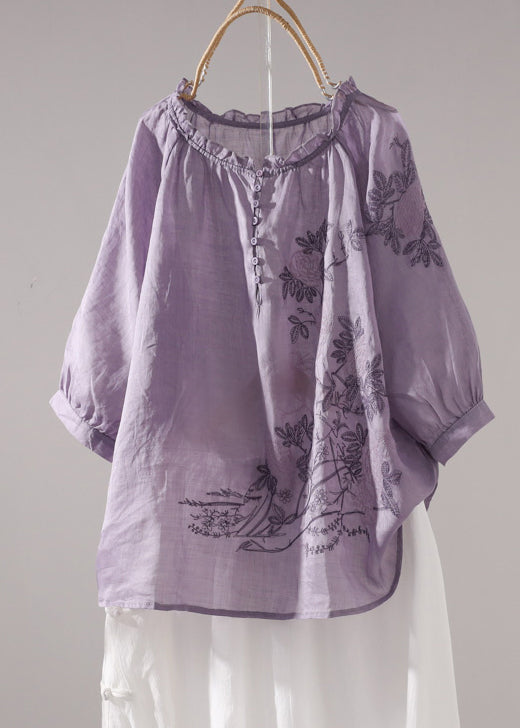 A Vintage Style Shirt with Delicate Timeless Details