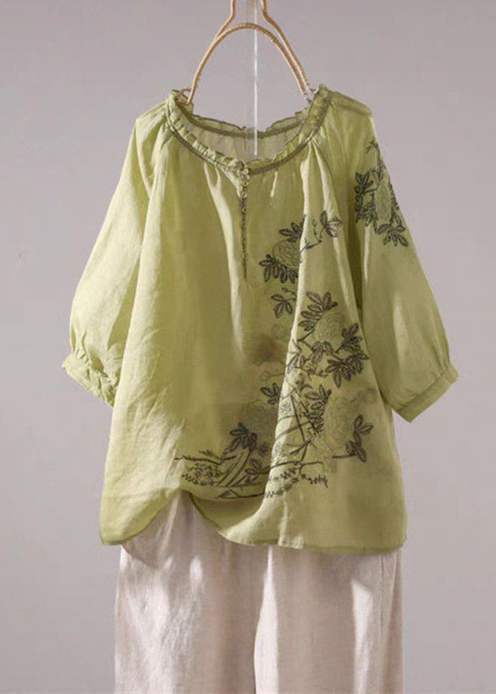 A Vintage Style Shirt with Delicate Timeless Details