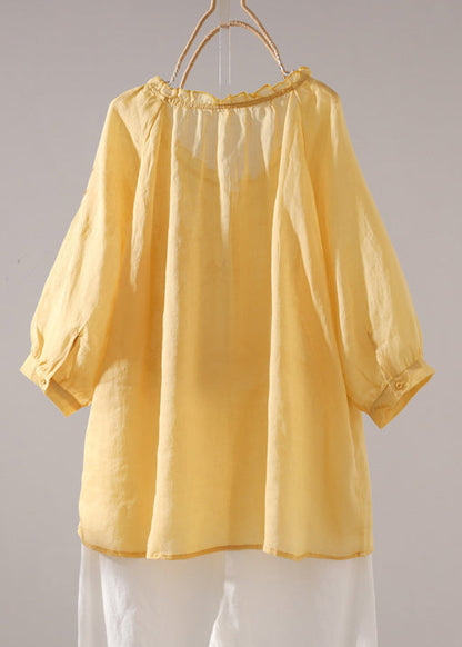 A Vintage Style Shirt with Delicate Timeless Details