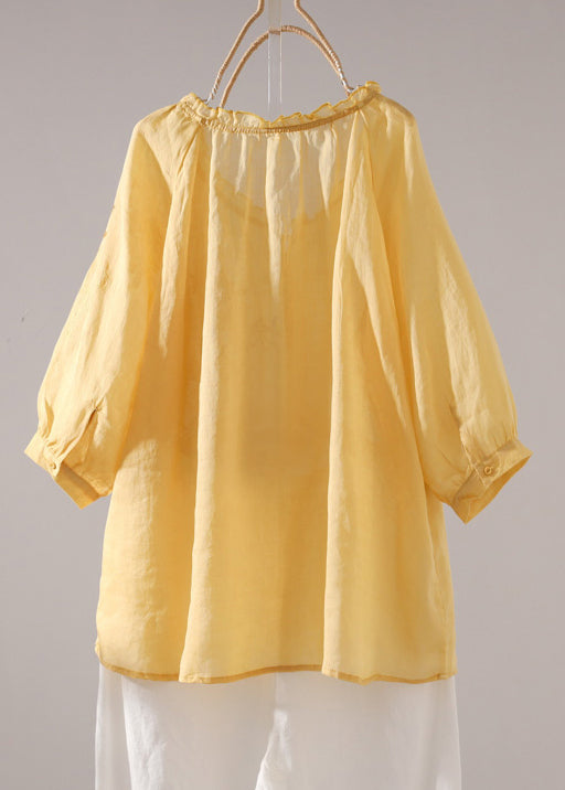 A Vintage Style Shirt with Delicate Timeless Details