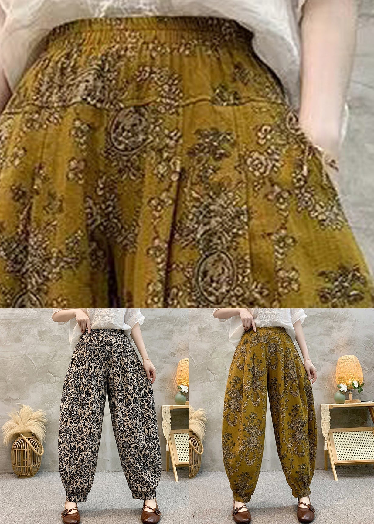 Classic Vintage Pants with a Flattering Fit