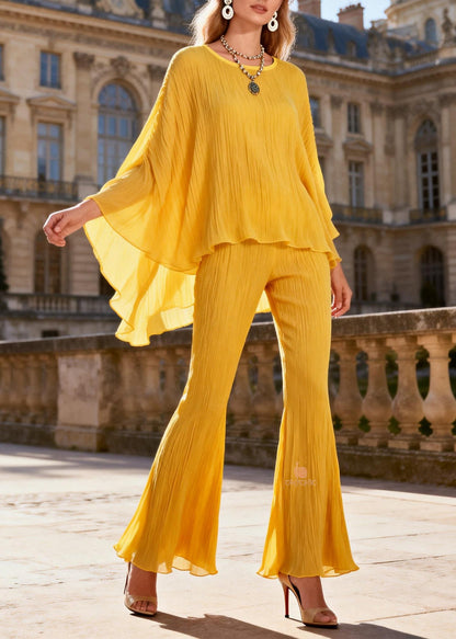 A Vintage Style Trousers with Delicate Timeless Details