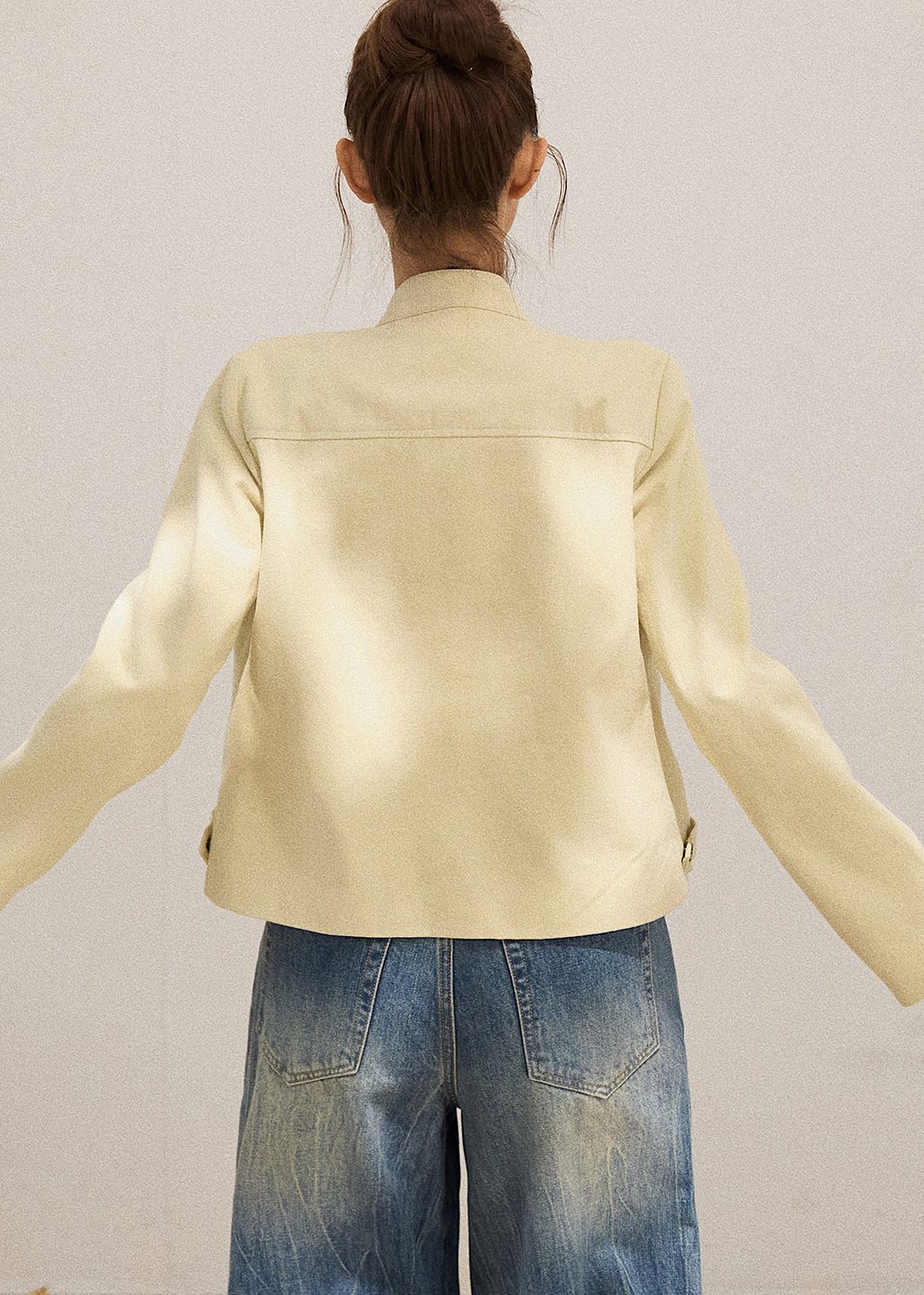 Classic Vintage Jacket with a Flattering Fit