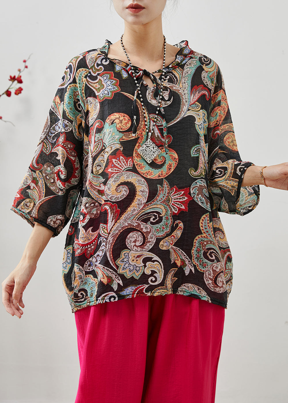 Beautifully Balanced Blouse with Timeless Character