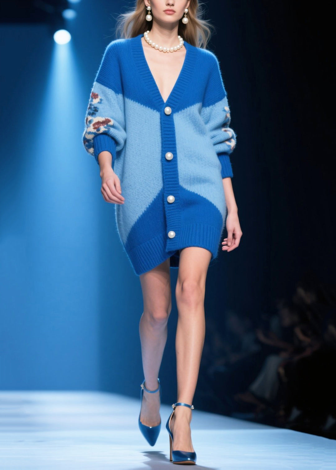 Well Tailored Cardigan with a Graceful Silhouette