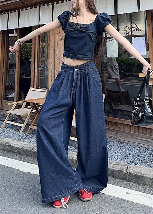 A Vintage Style Pants with Delicate Timeless Details
